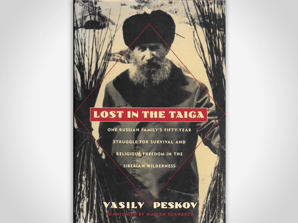 Lost in the taiga book cover