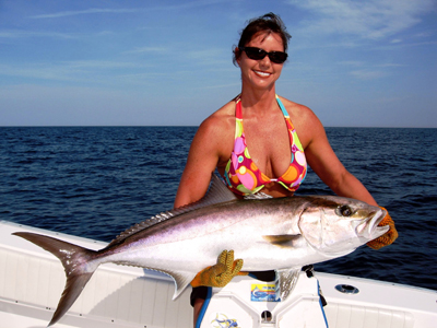 Amberjack are infamous battlers and can wear out even the most hardened anglers.