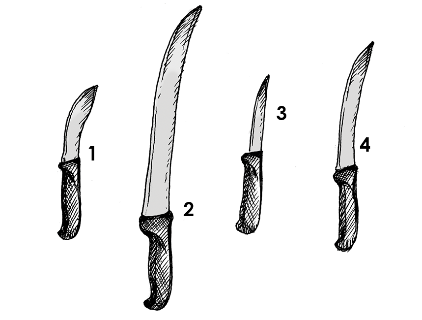 butcher knife illustration
