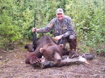 Mike Moore with the Grizzly