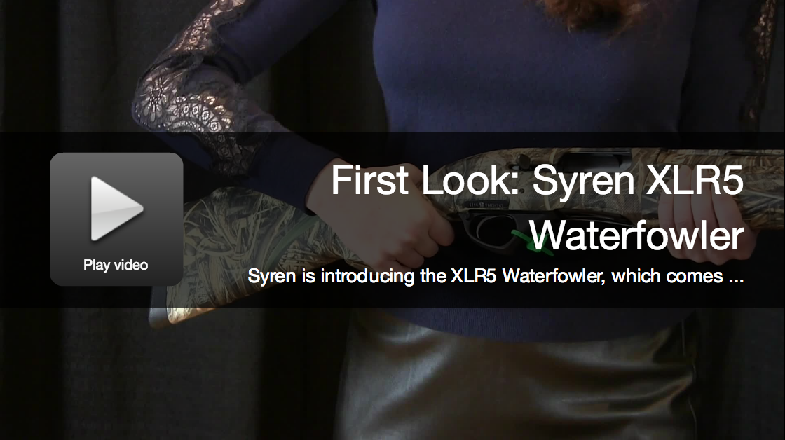 New Guns: Syren XLR5 Waterfowler Shotgun for Women
