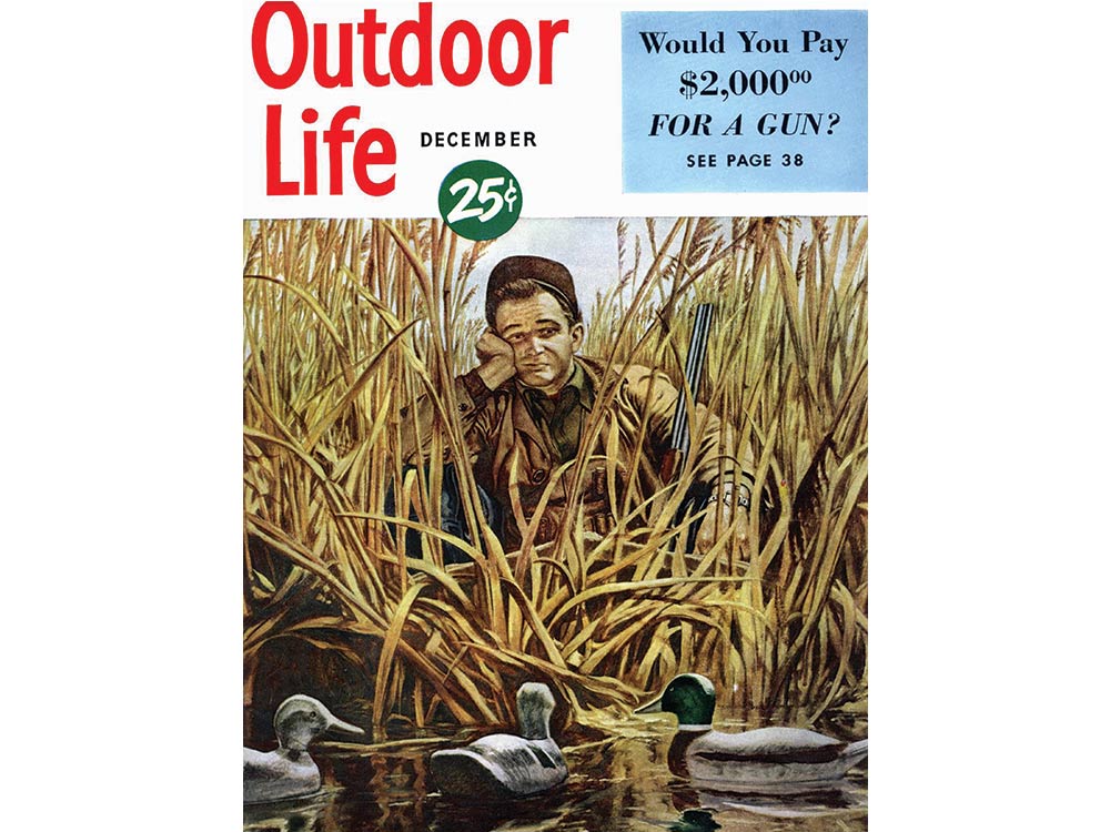 January 1950 cover of Outdoor Life