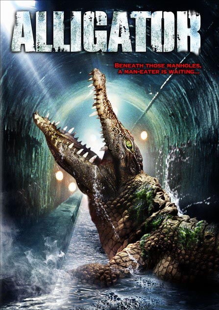 <strong>Alligator</strong><br />
<strong>Movie tag line:</strong> Beneath Those Manholes, A Man-Eater Is Waiting<br />
<strong>Hunter(s) portrayed as:</strong> A pompous idiot that can't kill a giant sewer dwelling alligator.<br />
<strong>The good:</strong>  A giant sewer dwelling alligator!<br />
<strong>The bad:</strong> The alligator is killed at the end.<br />
<strong>The ugly:</strong>  Most of the clothes and hairstyles - it was filmed in 1980.