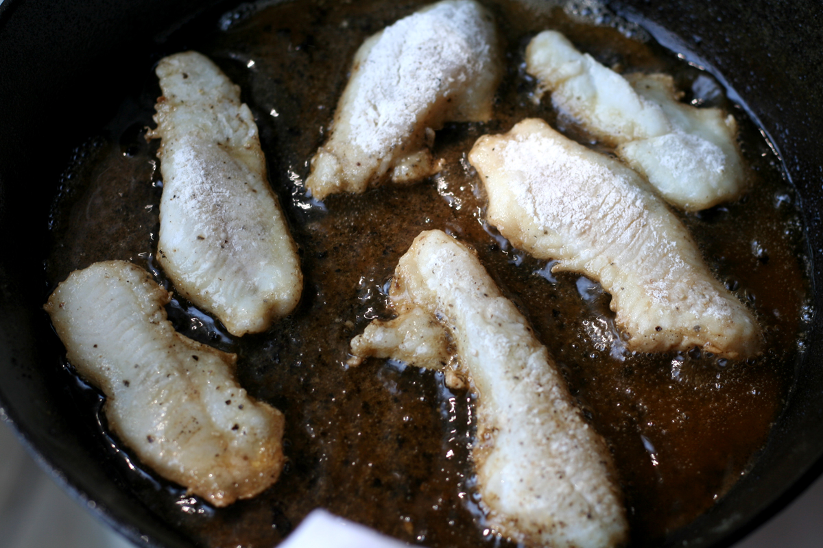 frying perch fillets