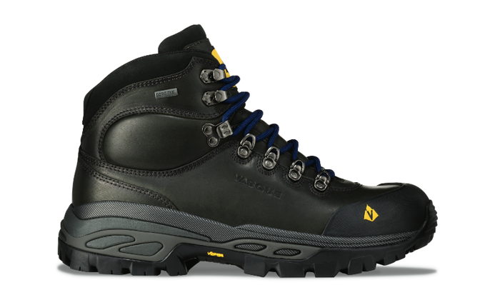 <strong>Vasque Bitterroot GTX</strong><br />
Looking for a rugged hiking boot that offers both extreme comfort and support? Check out the new Bitterroot GTX from Vasque. An aggressive sole and high-top design allow you to really dig in on steep slopes and the leather outer is tough enough to stand up to the most jagged scree slopes.