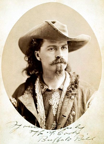The famed William "Buffalo Bill" Cody