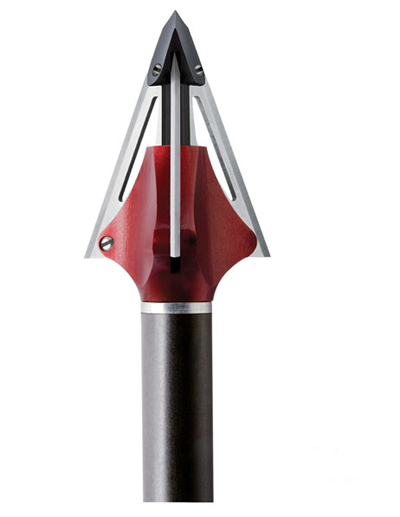 <strong>New Archery Products Bloodrunner</strong> This uniquely designed broadhead promises field-point accuracy while delivering a large 1 1/2-inch cutting diameter. When closed, the Bloodrunner has a 1-inch flight profile. The deployable blades are .036" thick stainless steel and super-sharp. Available in 100-grain 3-packs. ($39.99; <a href="http://www.newarchery.com/">newarchery.com</a>)