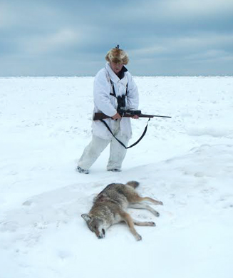Photos: Coyote Hunting on Lake Superior