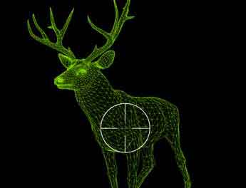 Broadside, running uphill, quartering away...A buck can present any number of angles. Here's an illustrated guide on where to put the crosshairs. This article covers six common shooting angles hunters face in the deer woods.