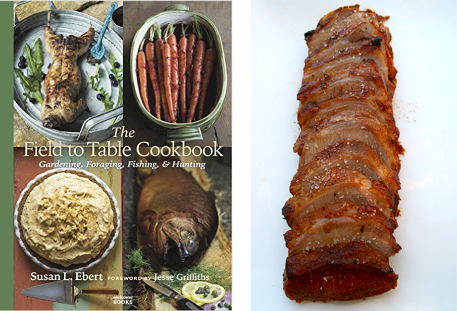 cookbook and pork