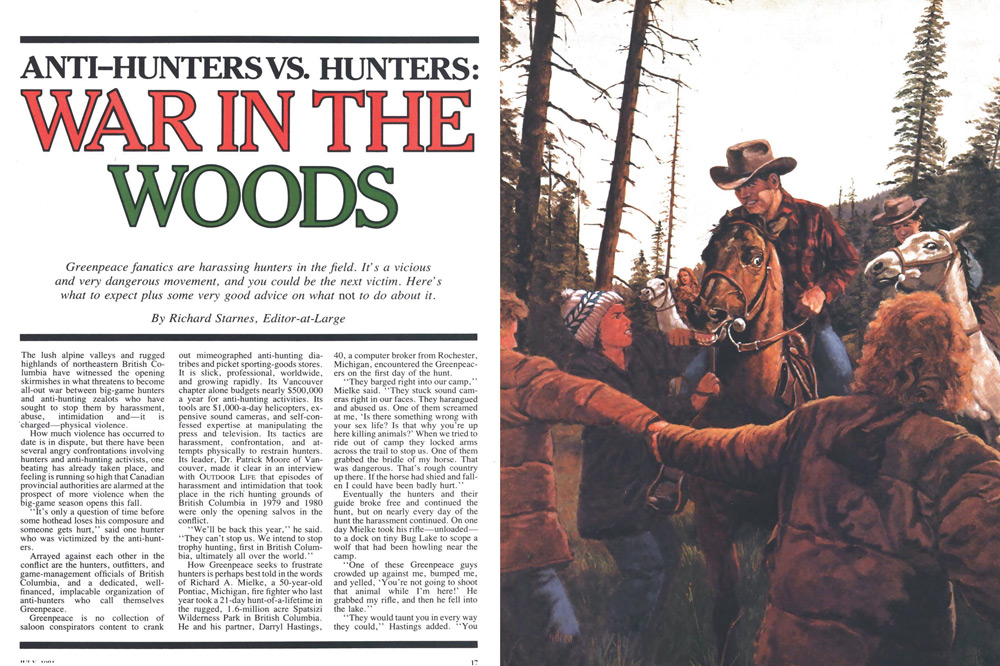 outdoor life war in the woods archive