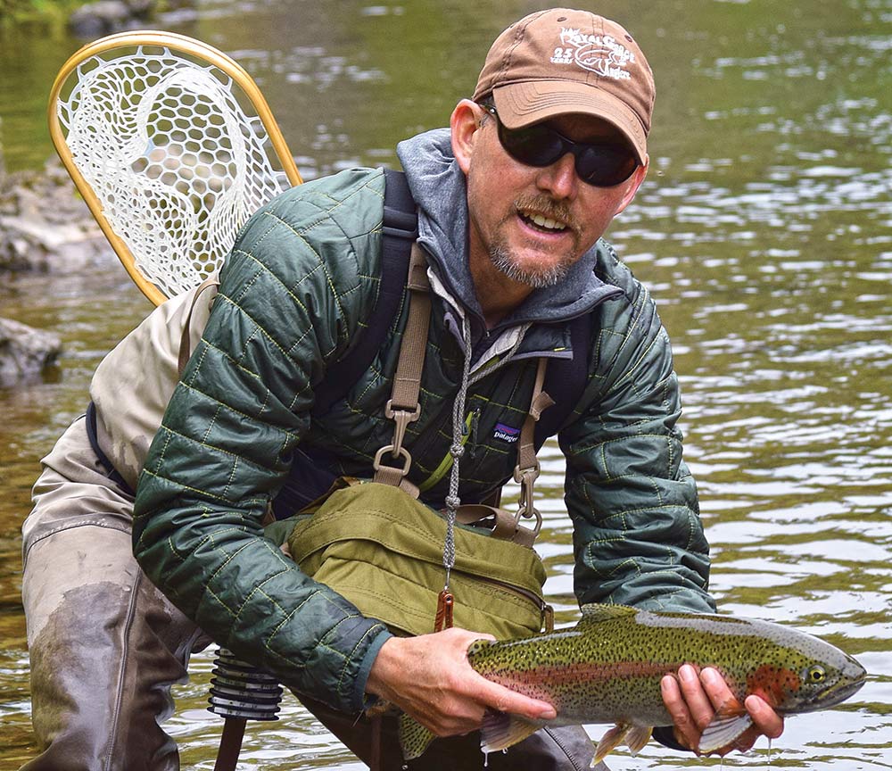 Paul Vertrees Trout Fishing in Arkansas