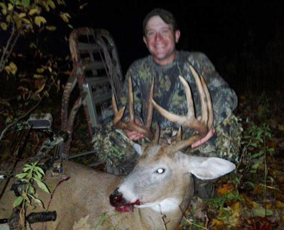 New York Bowhunter Takes Trophy Buck