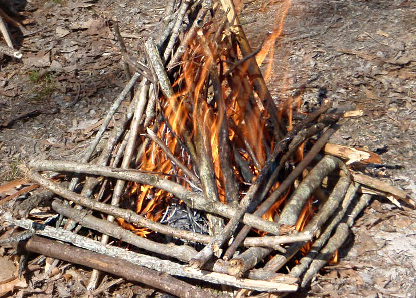 Photos 8 Ways To Build A Fire Lay Outdoor Life