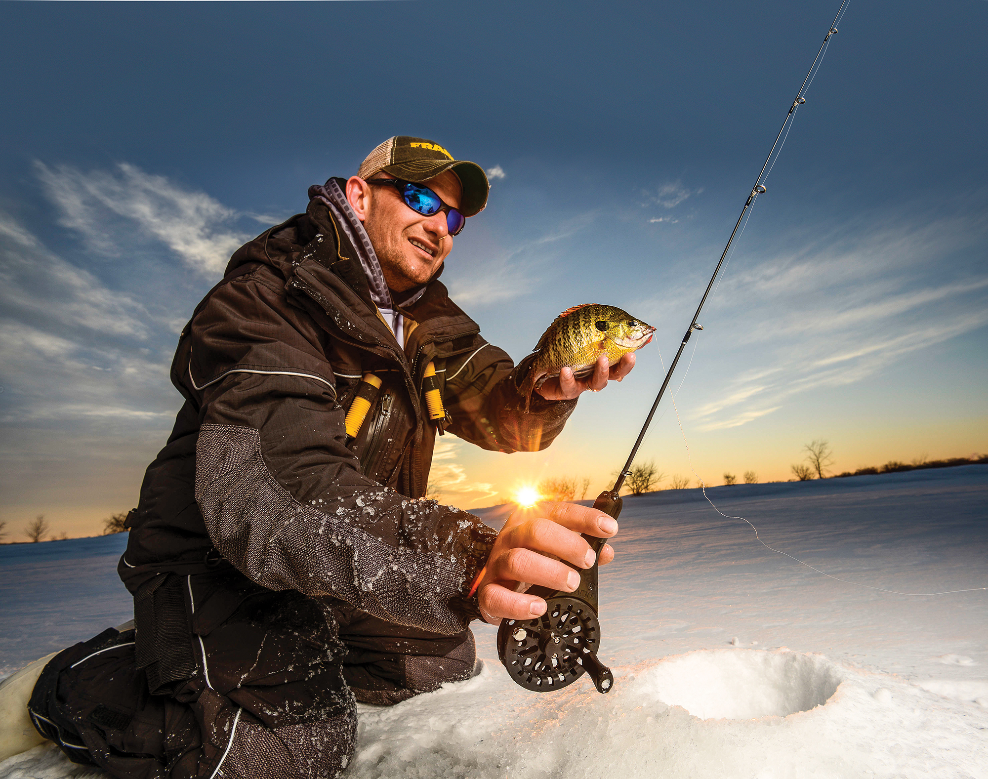palm reels for icefishing