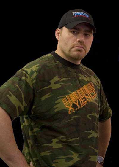 <strong>Tim Sylvia</strong> <strong>A</strong> 5-time UFC Heavyweight Ultimate Fighting Champion, so tough that he tried to continue a fight with a broken arm, until the referee stopped the bout. He's a deer hunter, bowman, turkey hunter, and called a "gentle giant" by his hunting buddies.