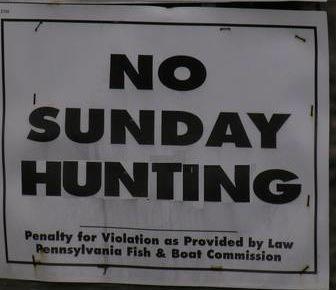 Pennsylvania is One Step Closer to Hunting on Sunday