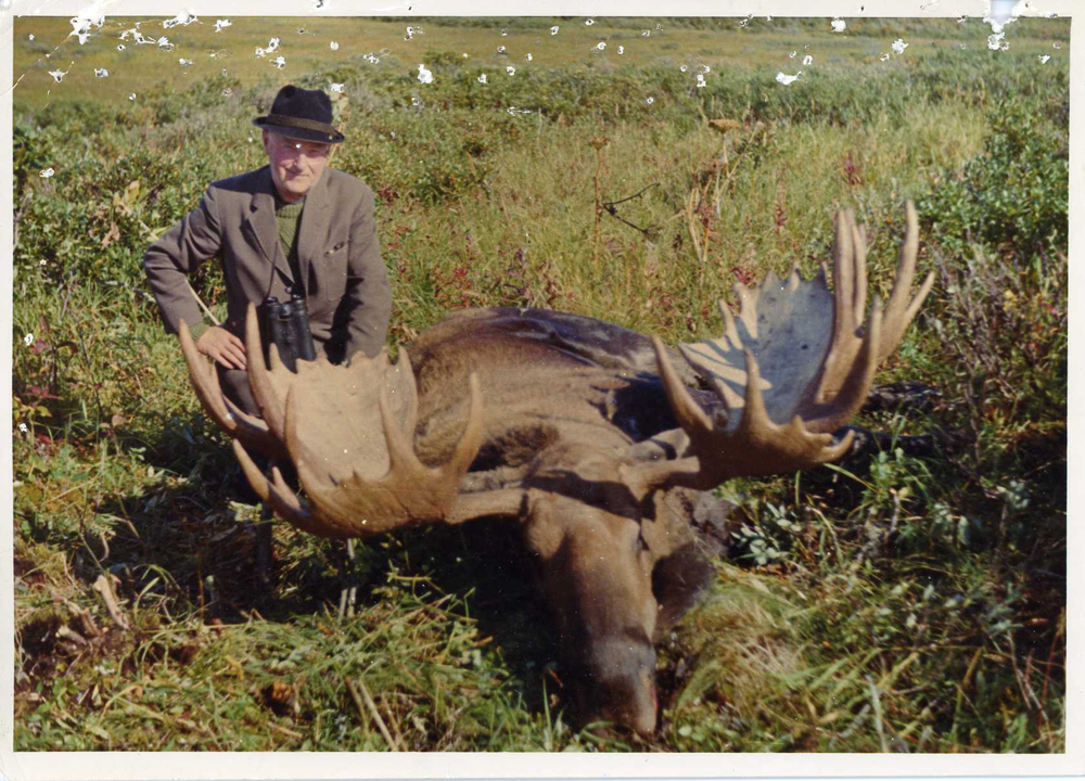 record Alaska moose josef welle