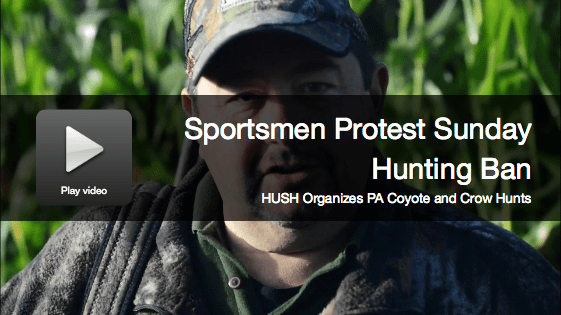 Video: Pennsylvania Sportsmen Hunt on Sunday to Protest Ban