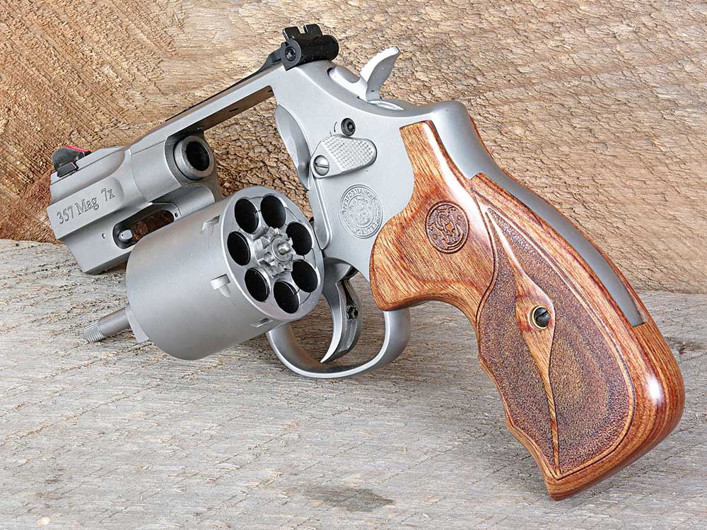 seven-shot revolver