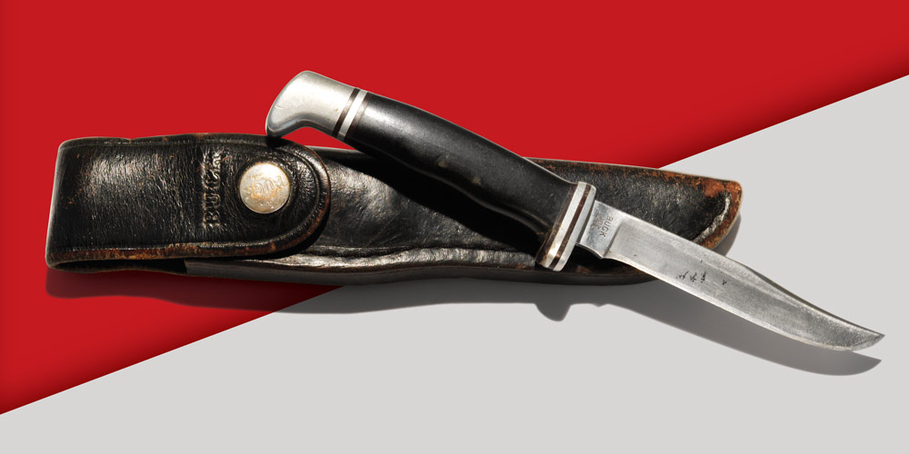 Buck Model 102 hunting knife