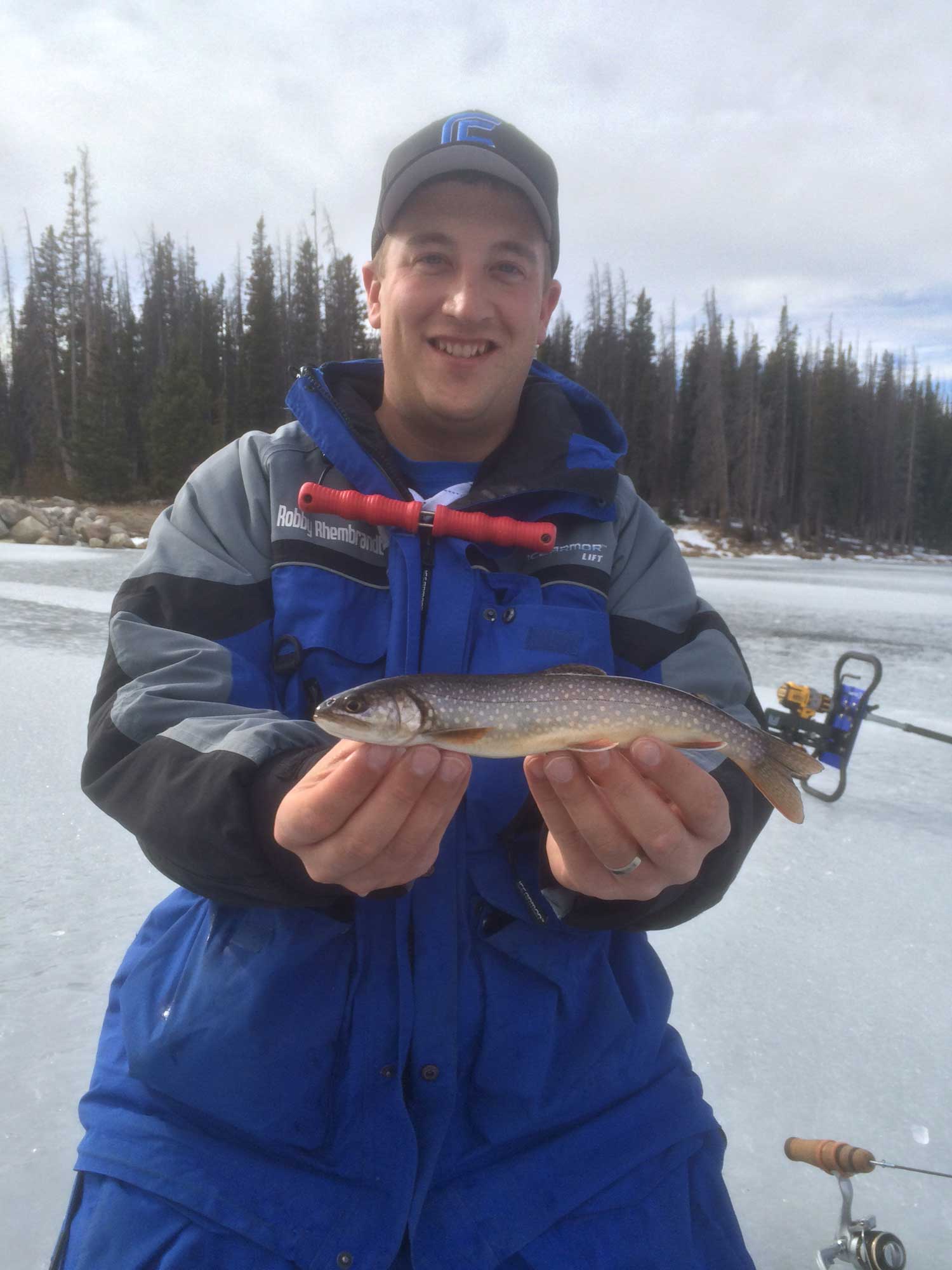 first ice trout