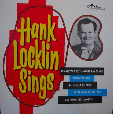 Hank Locklin album cover
