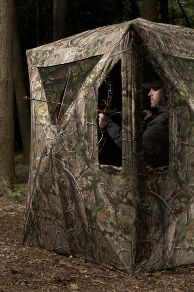 Ground blinds now outsell tree stands two-to-one--and for good reason. These instant hunting huts are portable and easy to set up, and they provide shelter from the elements. They're also versatile, allowing hunters to adapt to hunting conditions on the fly. This year's crop of ground blinds offers a variety of features, from a natural-looking textured shell to a zip-in floor to built-in bow hangers. We tested and ranked six of the best new blinds.