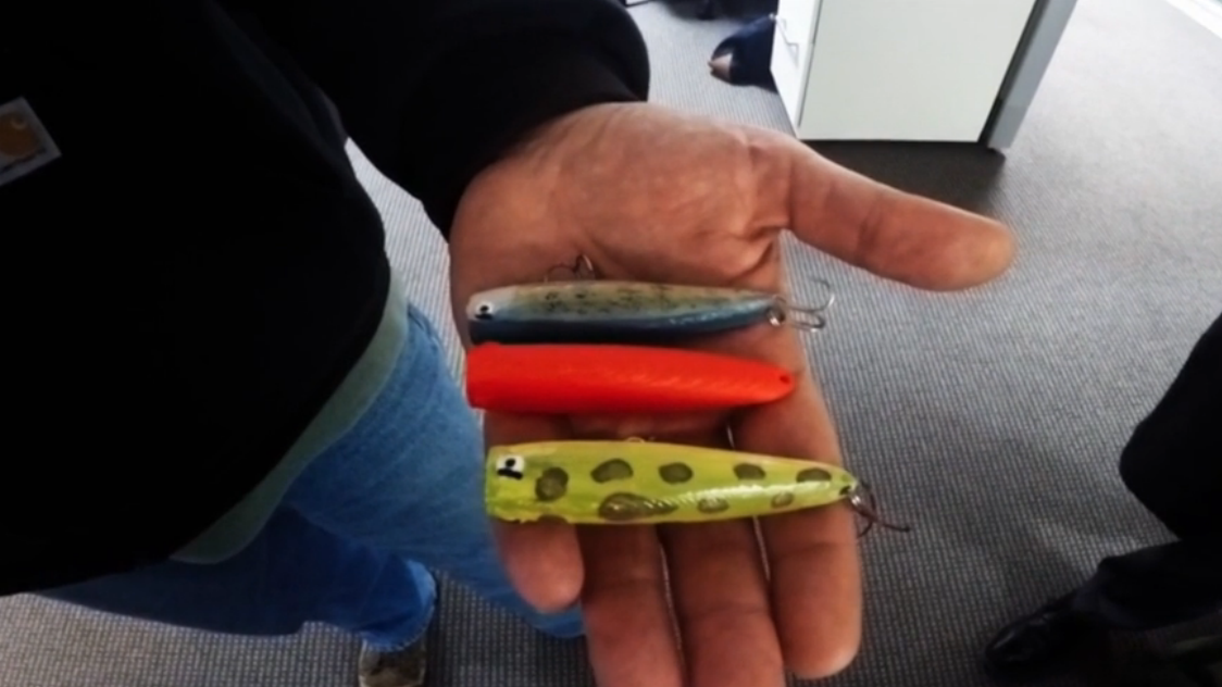 Video: Making a Plastic Fishing Lure with a 3D Printer