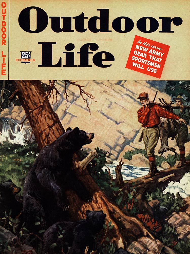 December 1943 Cover of Outdoor Life