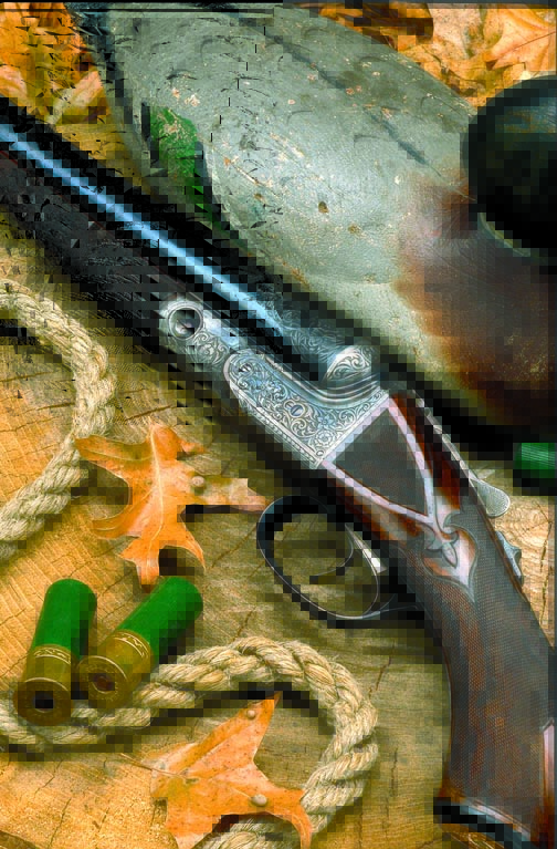 As fine as anything Parker ever built, the AAHE is one of the most exquisitely finished and elaborately decorated of all the early American guns.