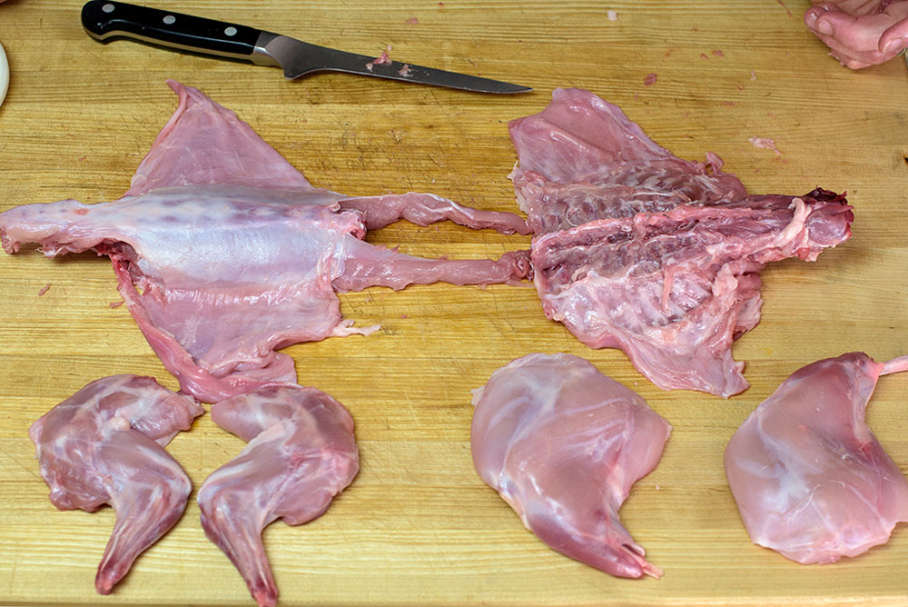 how to butcher a rabbit