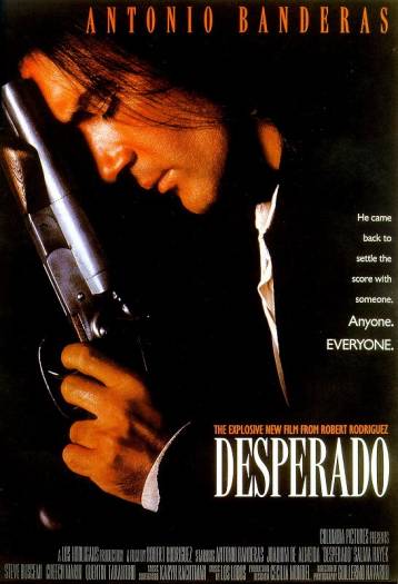 Desperado Horrible shooting technique and an almost limitless supply of ammo leads to the greatest tequila massacre ever filmed.
