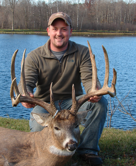 On Nov. 2 two potential state record whitetails were killed by bowhunters. One was a an estimated 205 3/8-inch non-typical killed in Pennsylvania and the other was the buck you see here -- an estimated 188 2/8-inch typical buck killed in Wisconsin.