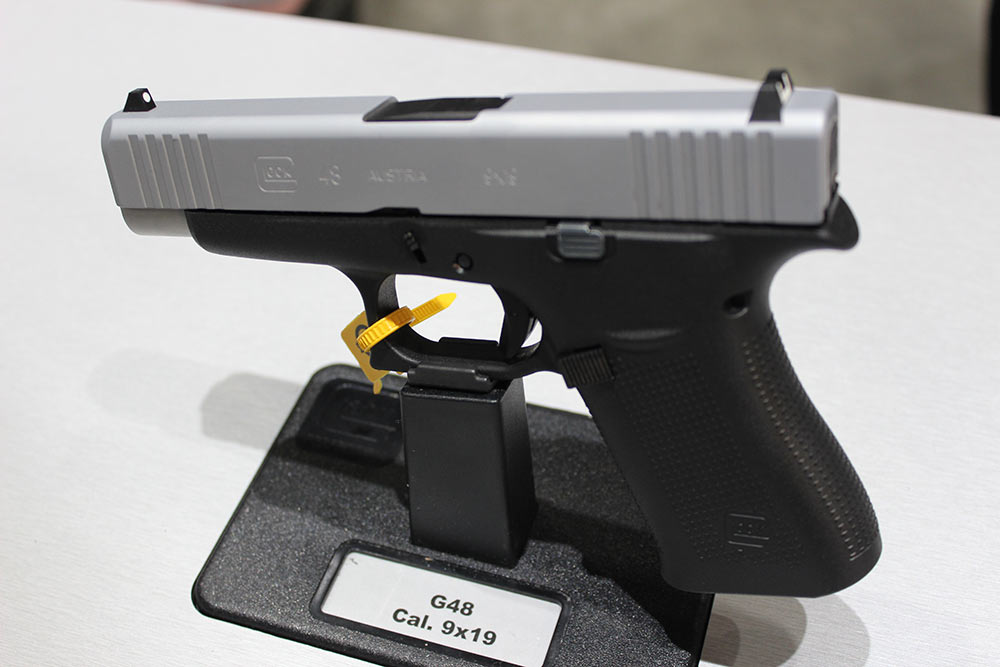 Glock G48 handgun at shot show