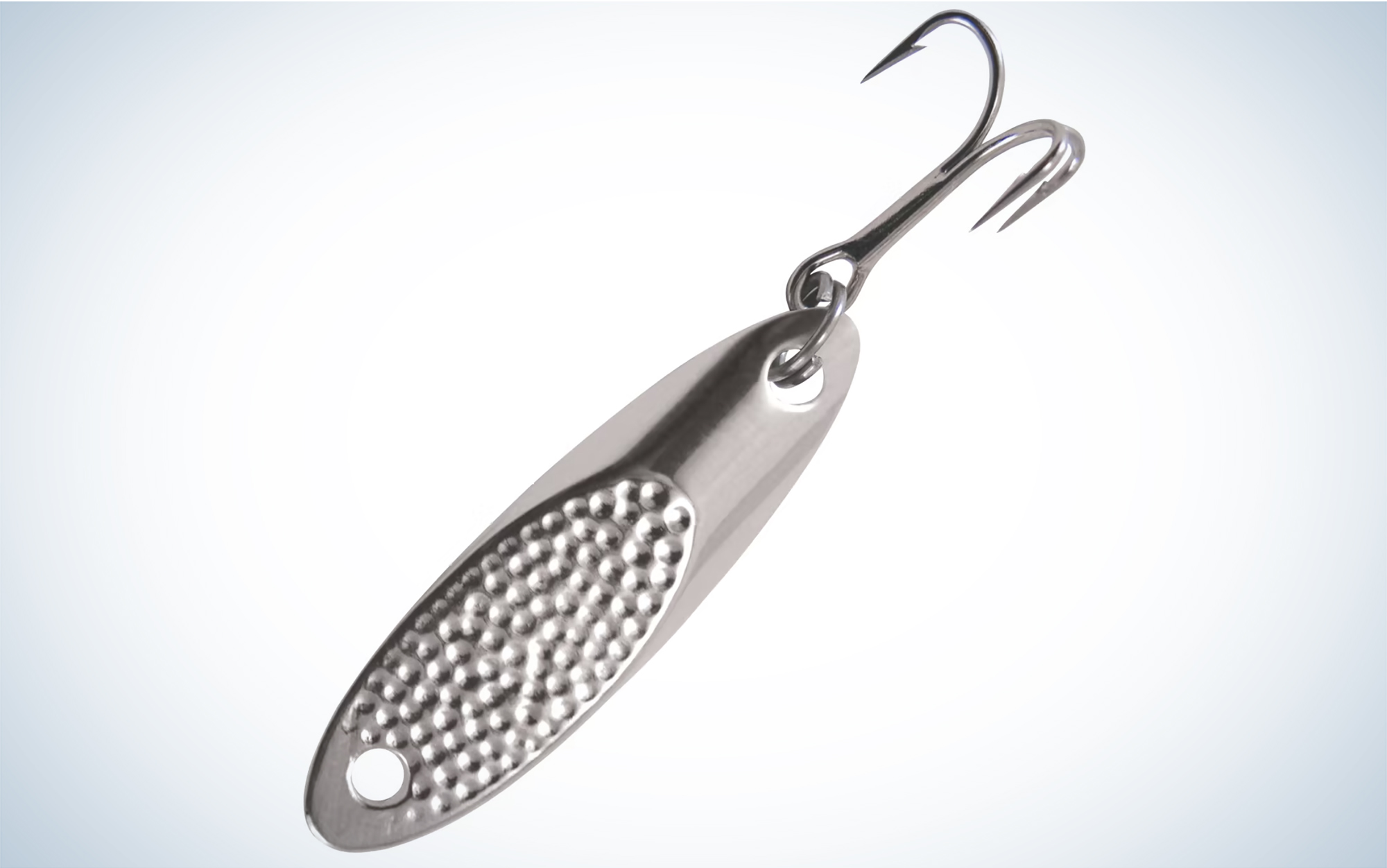 The Acme Kastmaster is one of the best walleye ice fishing lures.