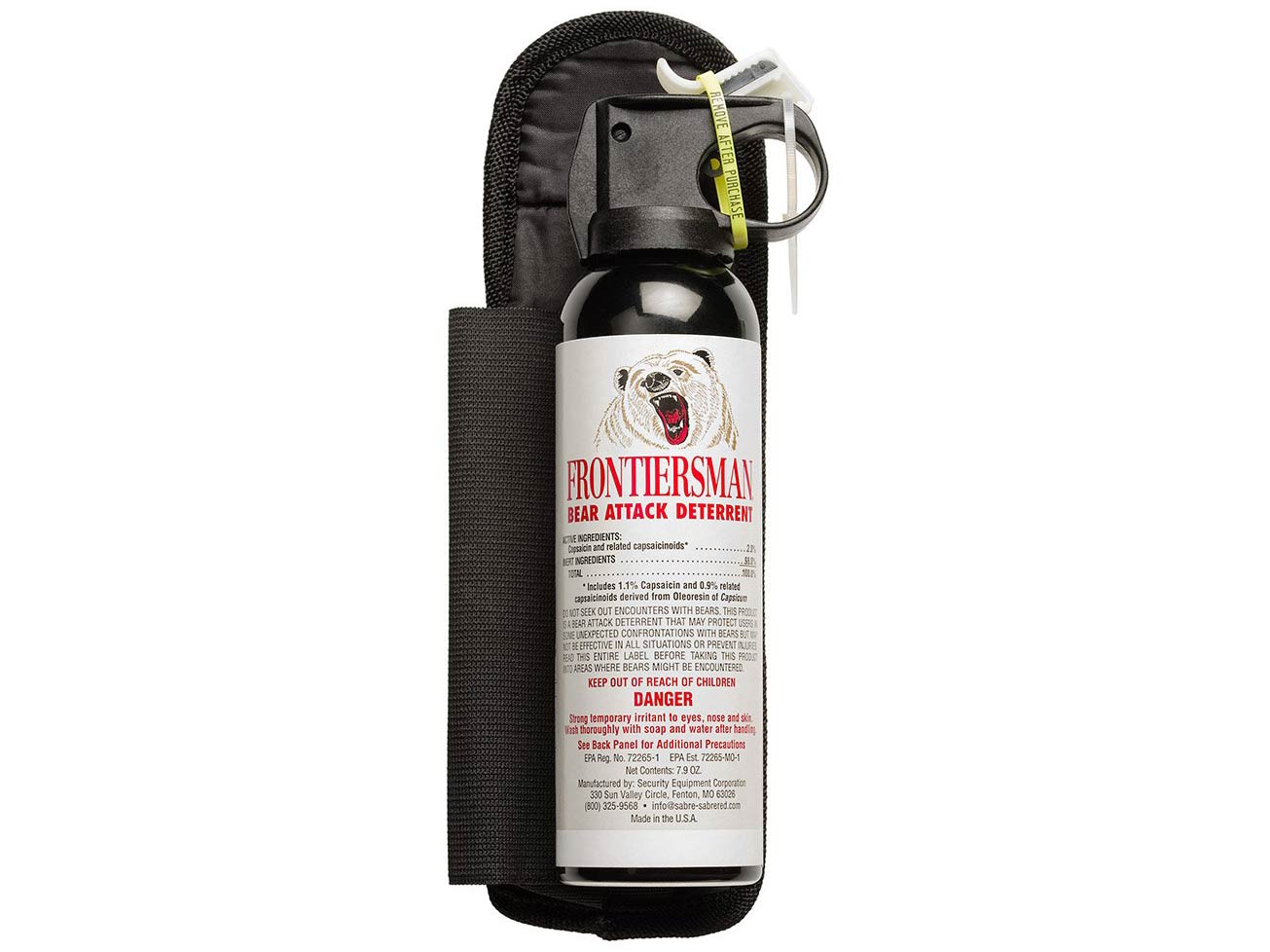 Sabre Frontiersman Bear Spray 7.9 oz