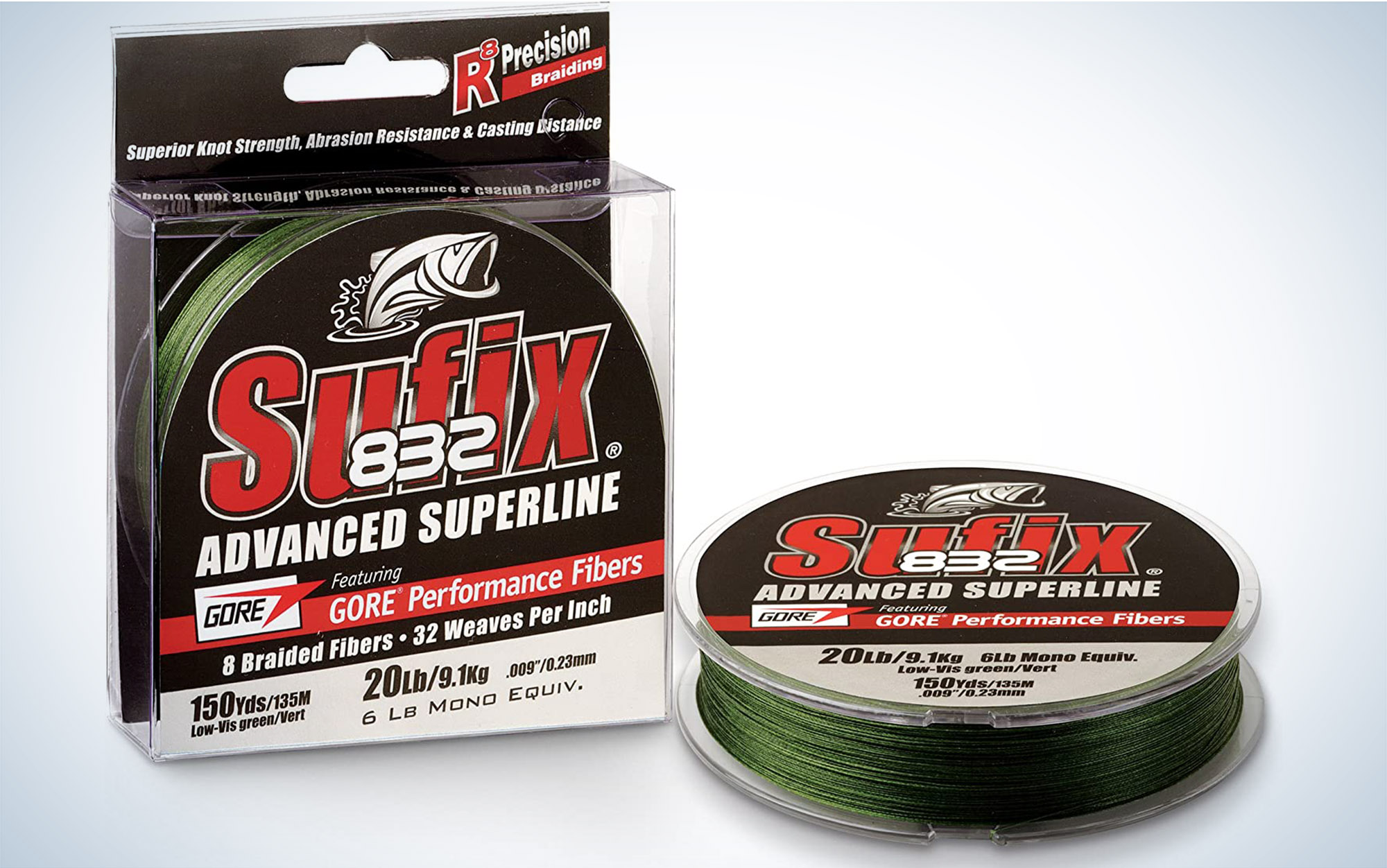 Braided line has some advantages over monofilament.