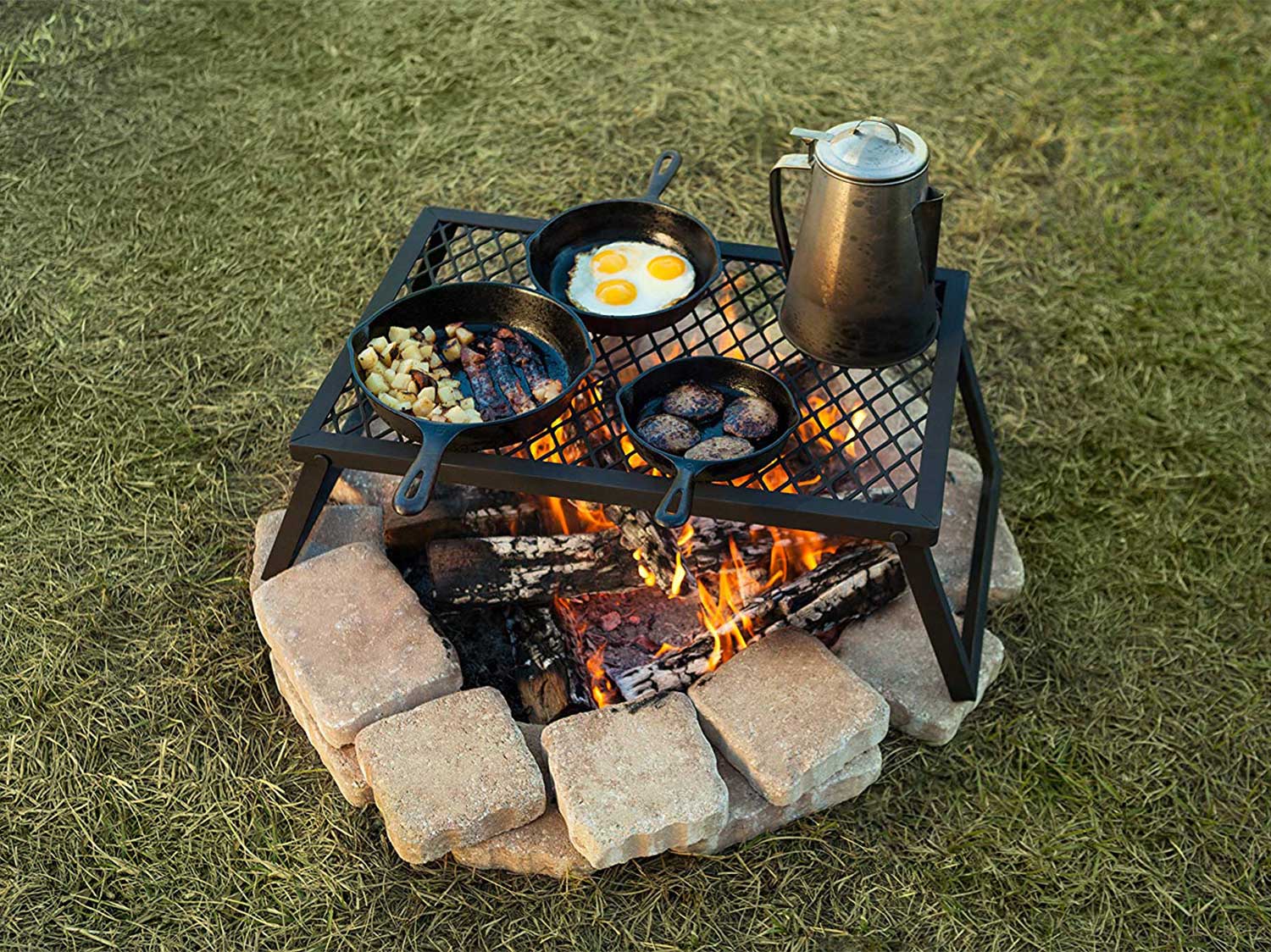 3 Easy Ways to Cook over an Open Fire