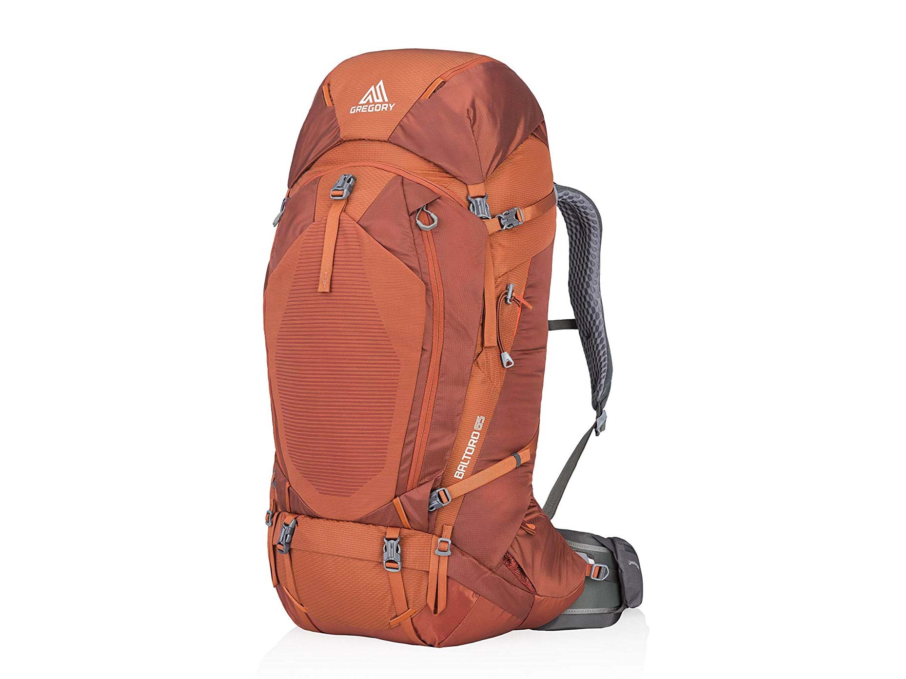 Orange backpack