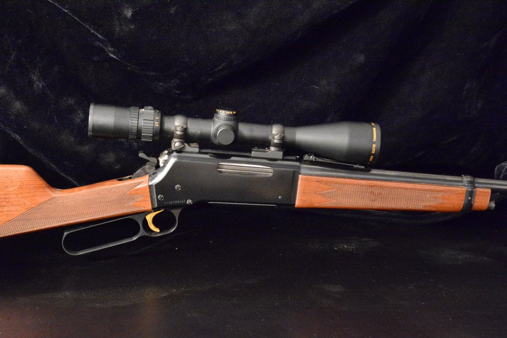 A browning rifle