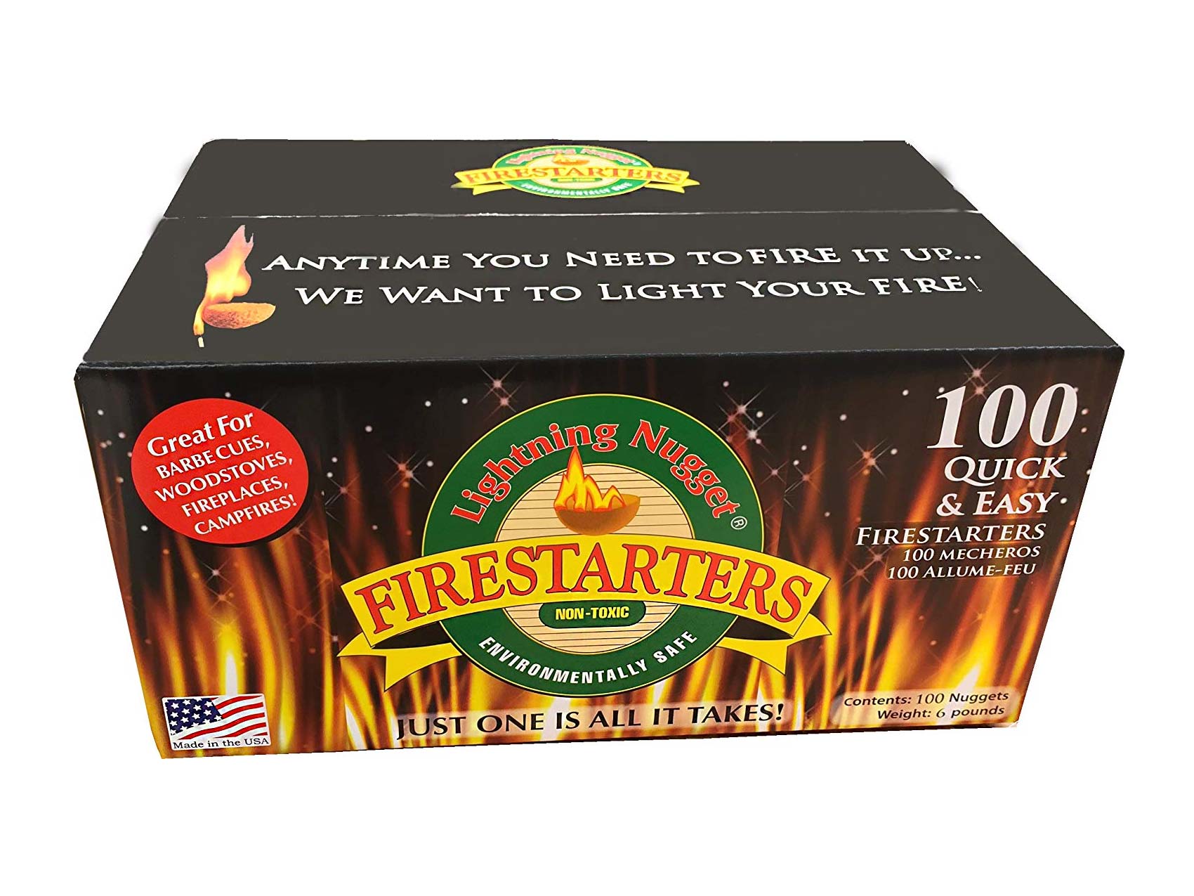 Firestarter logs