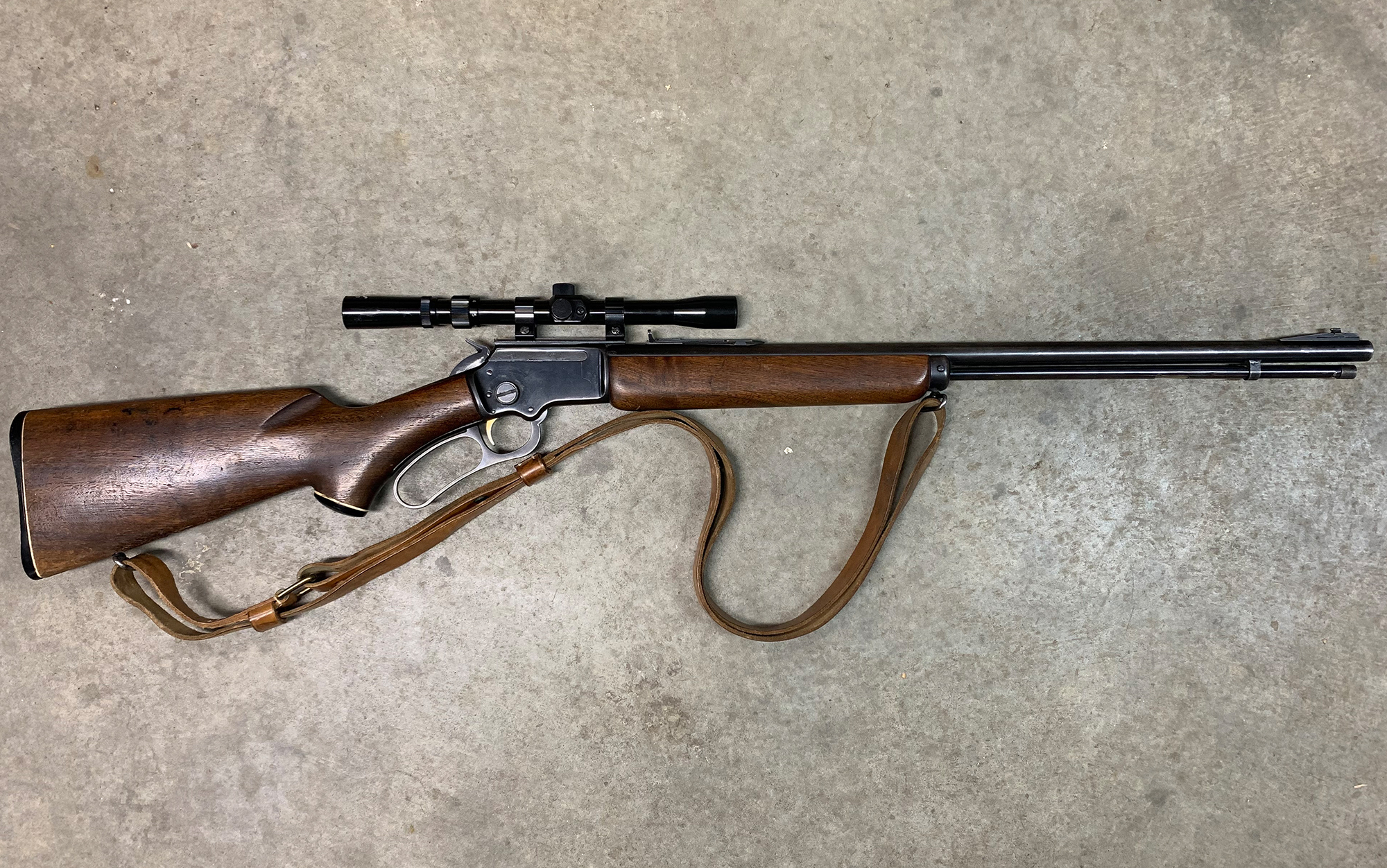 The Marlin Golden 39A is the best classic heirloom gun for rabbit hunting.