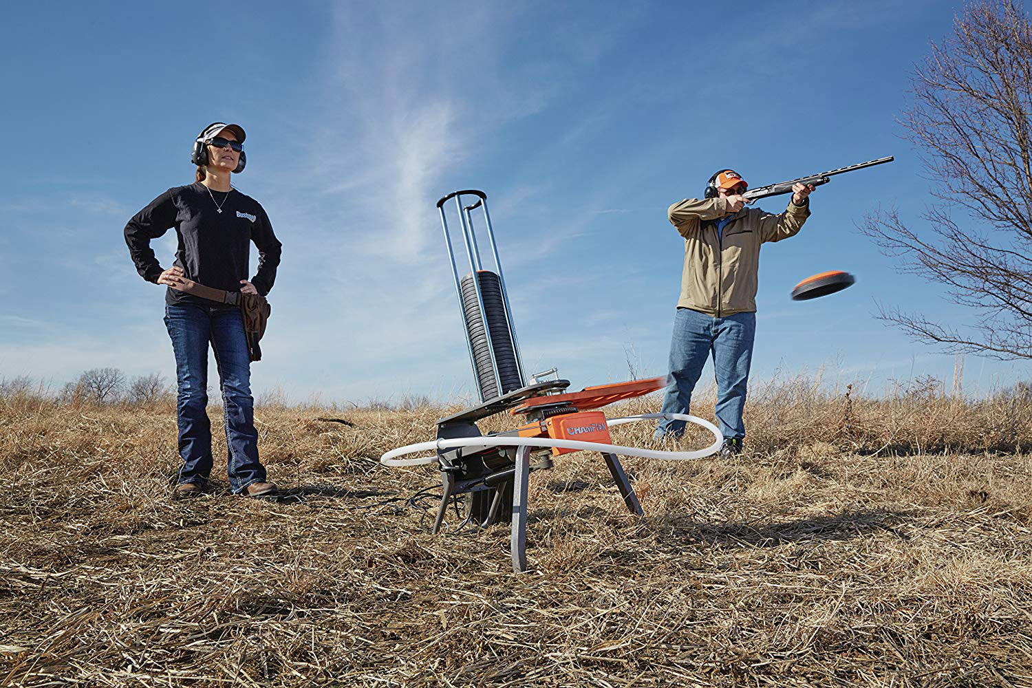 CLAY PIGEON TRAP is a target thrower for gun shooting practice 