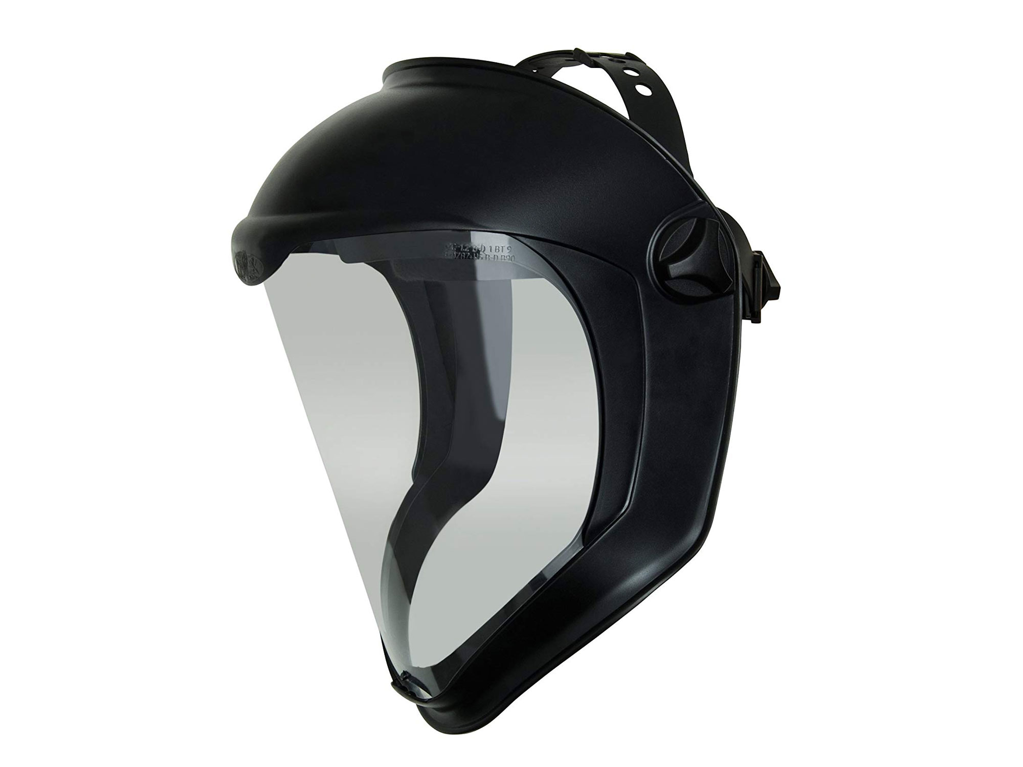 Uvex Bionic Face Shield with Clear Polycarbonate Visor and Anti-Fog/Hard Coat