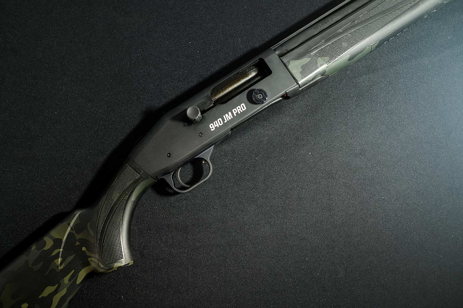 The Mossberg 940 JM Pro Competition Shotgun