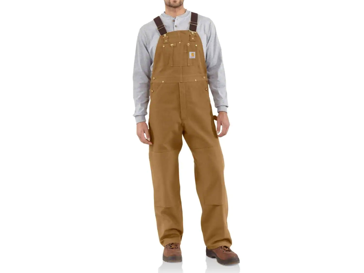 Carhartt Firm Duck Double-Front Overalls (non-quilted)