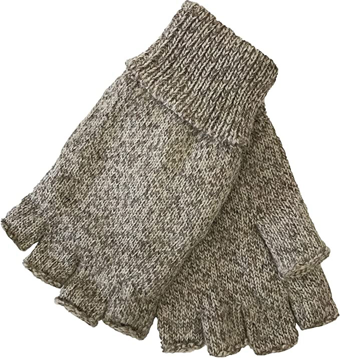Fingerless Fleece-lined Gloves