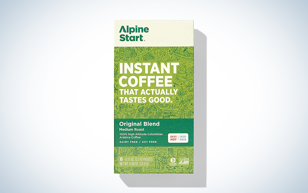 Alpine Start Premium Instant Coffee, 8 Single Packets