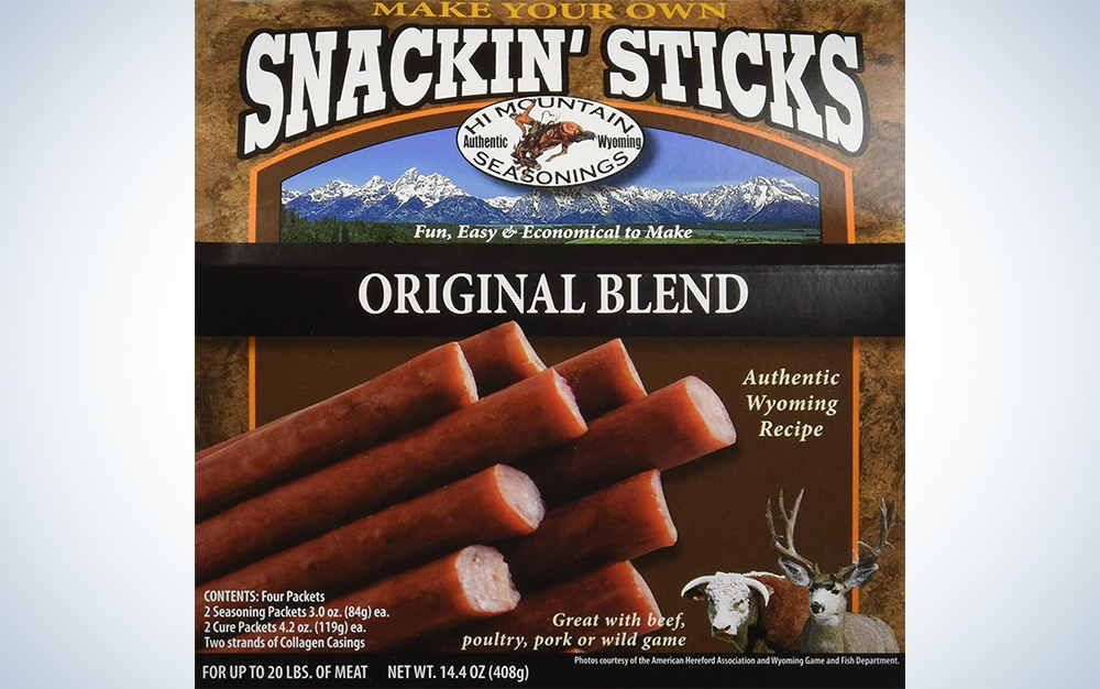 Hi Mountain Jerky Original Blend Snackin’ Stick Kit